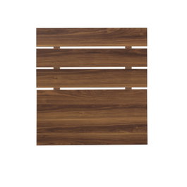 Hanah Home Fuga 90 Cabecero de dormitorio 90 cm de ancho x 100 cm de alto, Nogal, Tablero de partículas recubierto de melamina de 18 mm